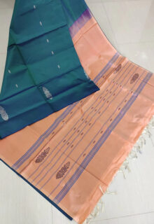 Orange Vaalai Naar Pattu Saree